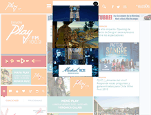 Tablet Screenshot of playfm.cl